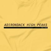 Adirondack High Peaks - Serif - Unisex T-Shirt