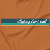 Allegheny Front Trail - Cursive - Unisex T-Shirt