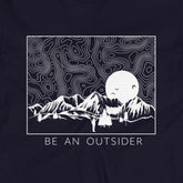 Be an Outsider Contour Sky Longsleeve Tee