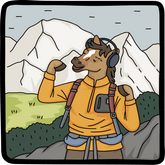 Horse Trail Anthem - Sticker