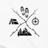 Hiking Emblem - Unisex T-shirt