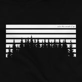 Horizon Lines Over Tall Pines Crop Hoodie