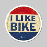I Like Bike Sticker