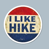 I Like Hike Sticker