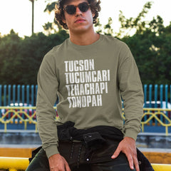 Outlaw at a Western Crossroad - Unisex Longsleeve Tee