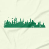 Silhouette Forest Cyclist - Unisex T-shirt