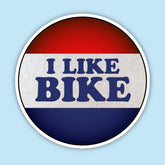 I Like Bike Sticker