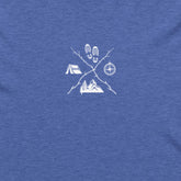 Hiking Emblem - Unisex Hooded Longsleeve