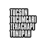 Outlaw at a Western Crossroad 5"x5" Sticker