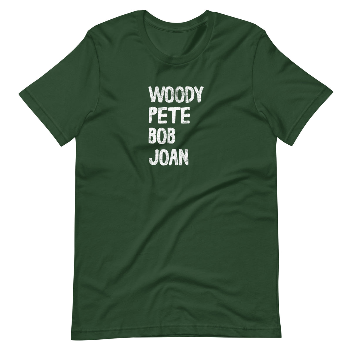 Voices of the People forest folk music t-shirt social justice design