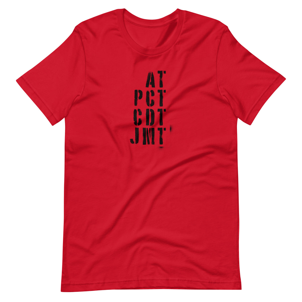 Trail Legends red Triple Crown hiking t-shirt trail apparel
