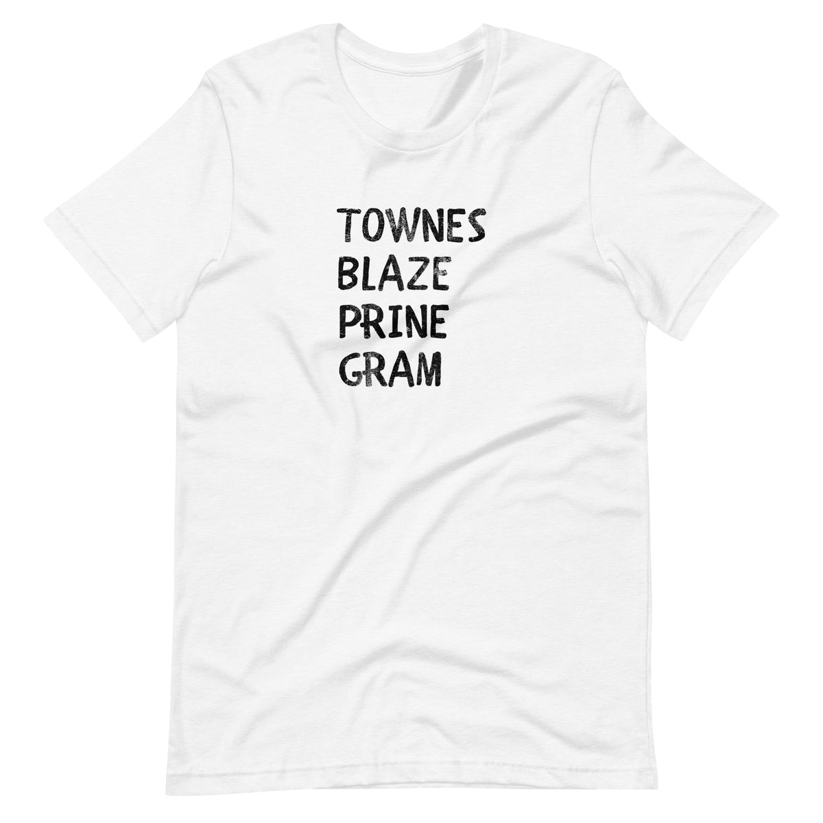 Ode to the Songmen white outlaw country t-shirt songwriter tribute