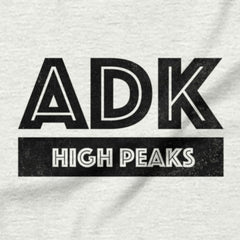 ADK High Peaks - High trails, low-key tee.