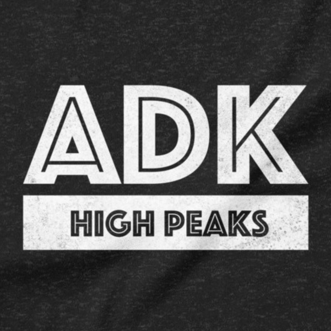 ADK High Peaks - High trails, low-key tee.