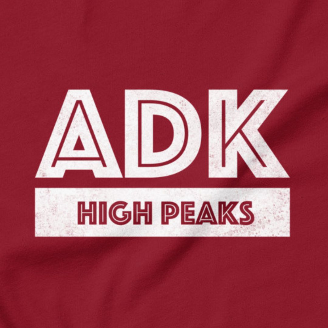 ADK High Peaks - High trails, low-key tee.