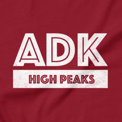 ADK High Peaks - High trails, low-key tee.