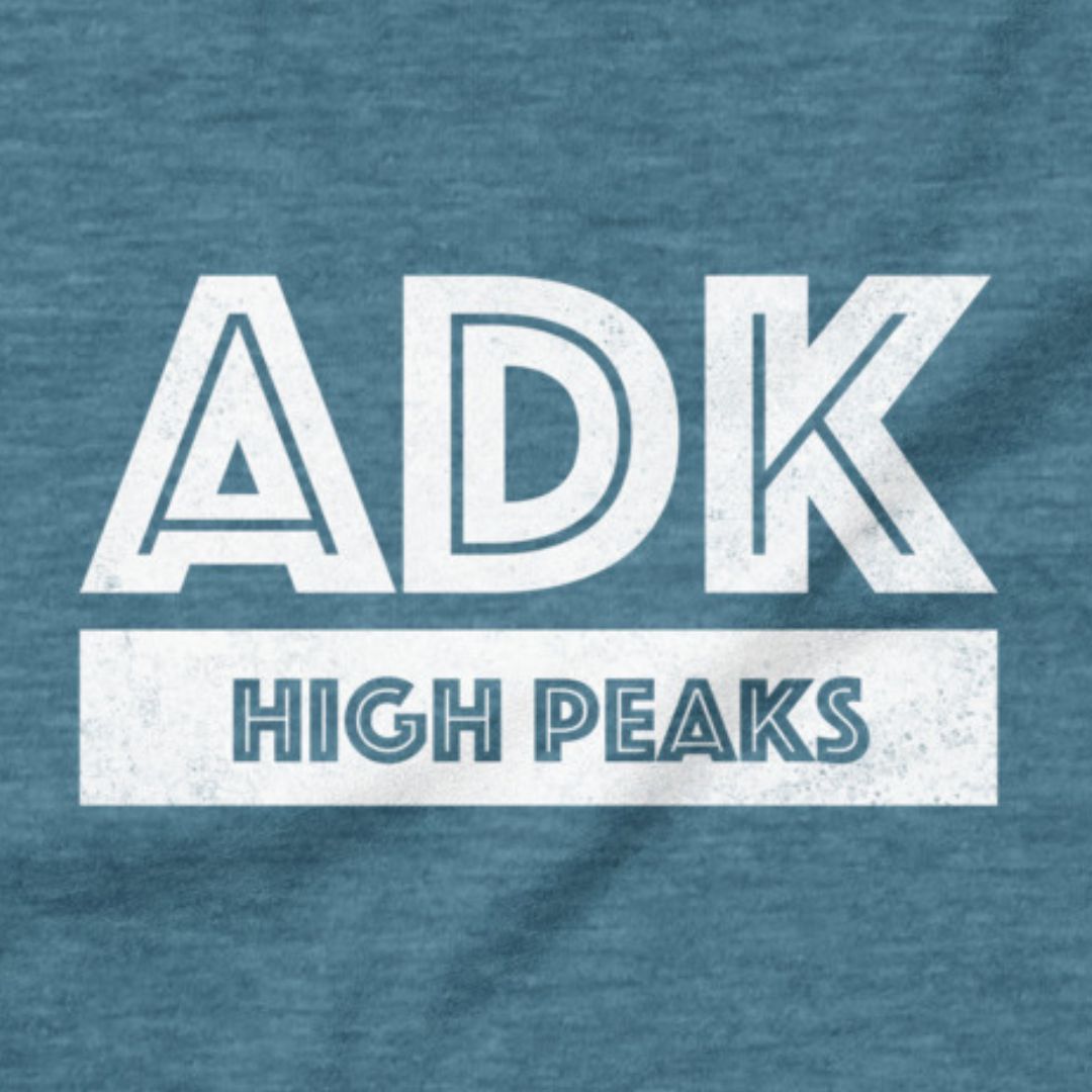 ADK High Peaks - High trails, low-key tee.
