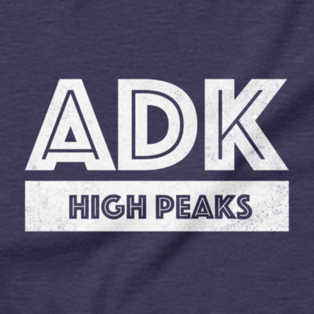 ADK High Peaks - High trails, low-key tee.