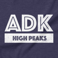 ADK High Peaks - High trails, low-key tee.