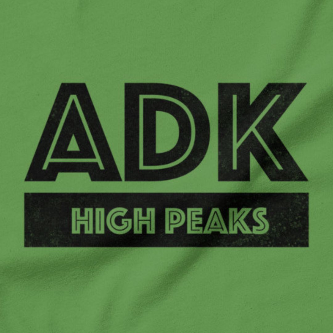 ADK High Peaks - High trails, low-key tee.