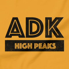 ADK High Peaks - High trails, low-key tee.