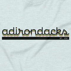 Adirondack High Peaks - Script - Unisex T-Shirt