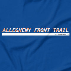 Allegheny Front Trail - Serif - Unisex T-Shirt