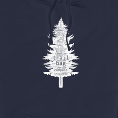 Backpacking Jargon Spruce Unisex Hoodie