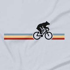 Bear on the Bike Cycling - Unisex T-shirt