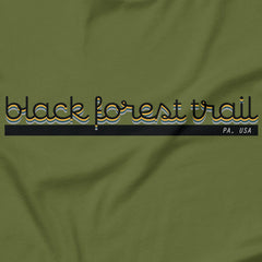 Black Forest Trail - Script - Unisex T-Shirt