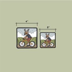 Deer Trail Rider - Sticker