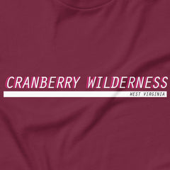 Cranberry Wilderness- Serif - Unisex T-Shirt