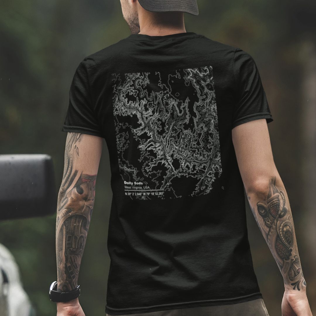 Dolly Sods - Serif - Unisex T-Shirt