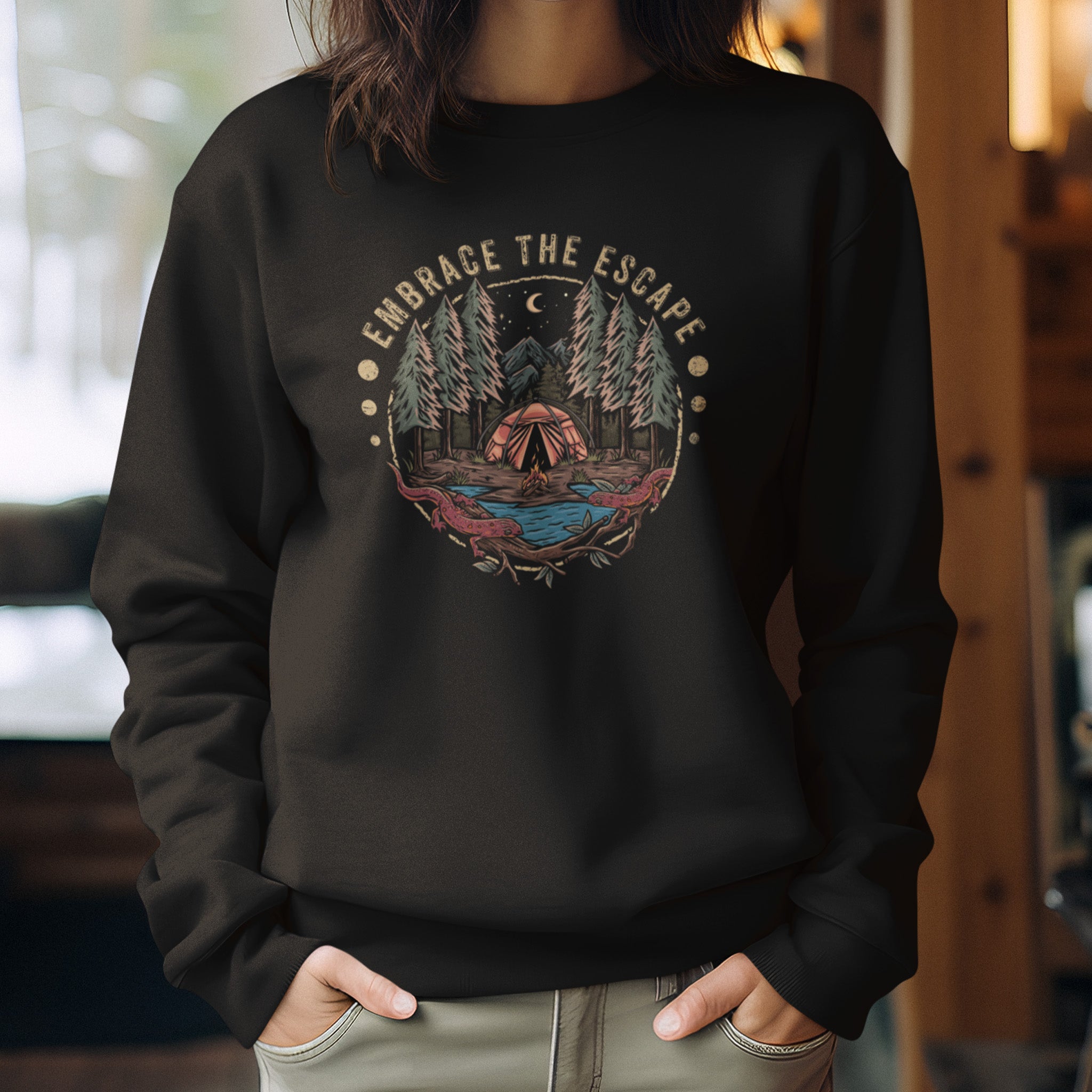 Embrace the Escape - Unisex Crew Sweatshirt