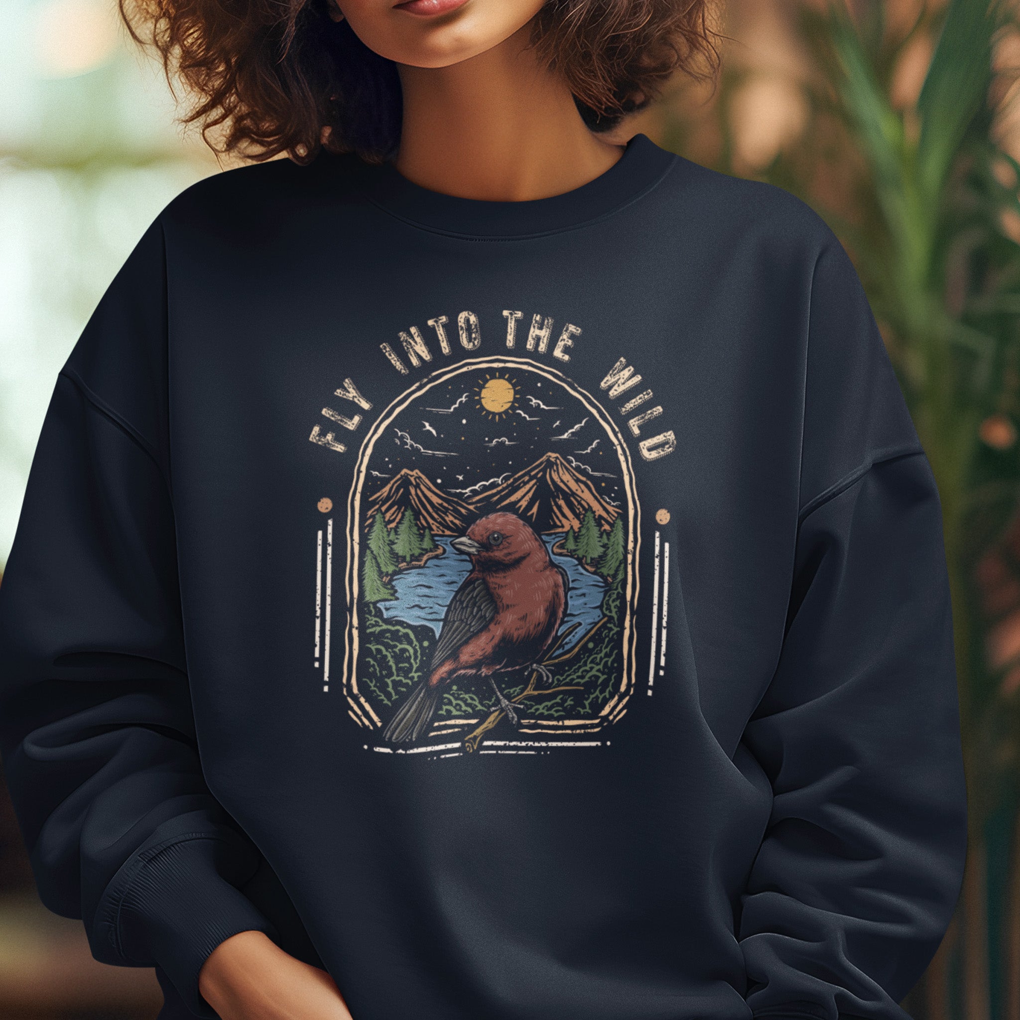 Fly Into the Wild - Unisex Crew Sweatshirt