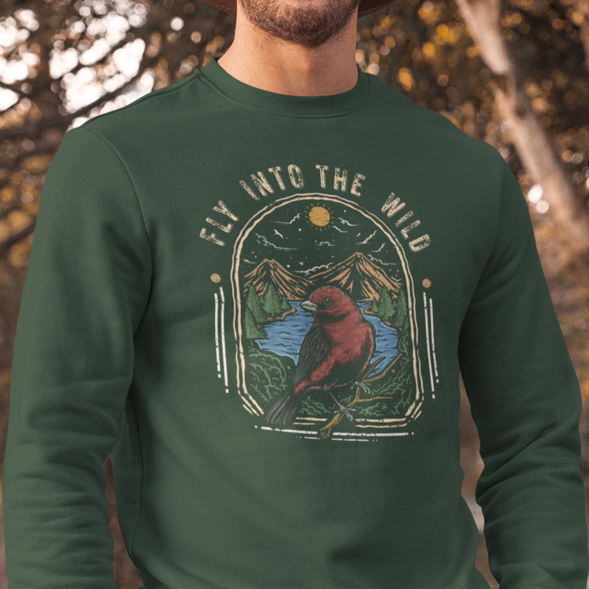 Fly Into the Wild - Unisex Crew Sweatshirt
