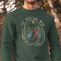 Fly Into the Wild - Unisex Crew Sweatshirt