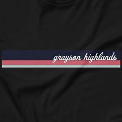 Grayson Highlands - Cursive - Unisex T-Shirt