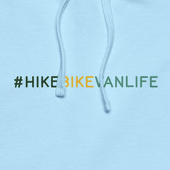 #HikeBikeVanlife - Unisex Midweight Hoodie