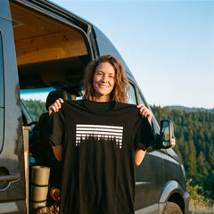 Horizon Lines Over Tall Pines Tee