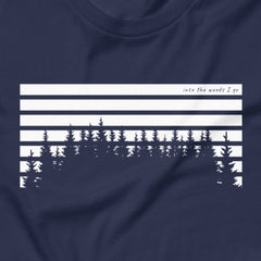 Horizon Pines - Sunset stripes, pine silhouettes.