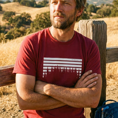 Horizon Lines Over Tall Pines Tee