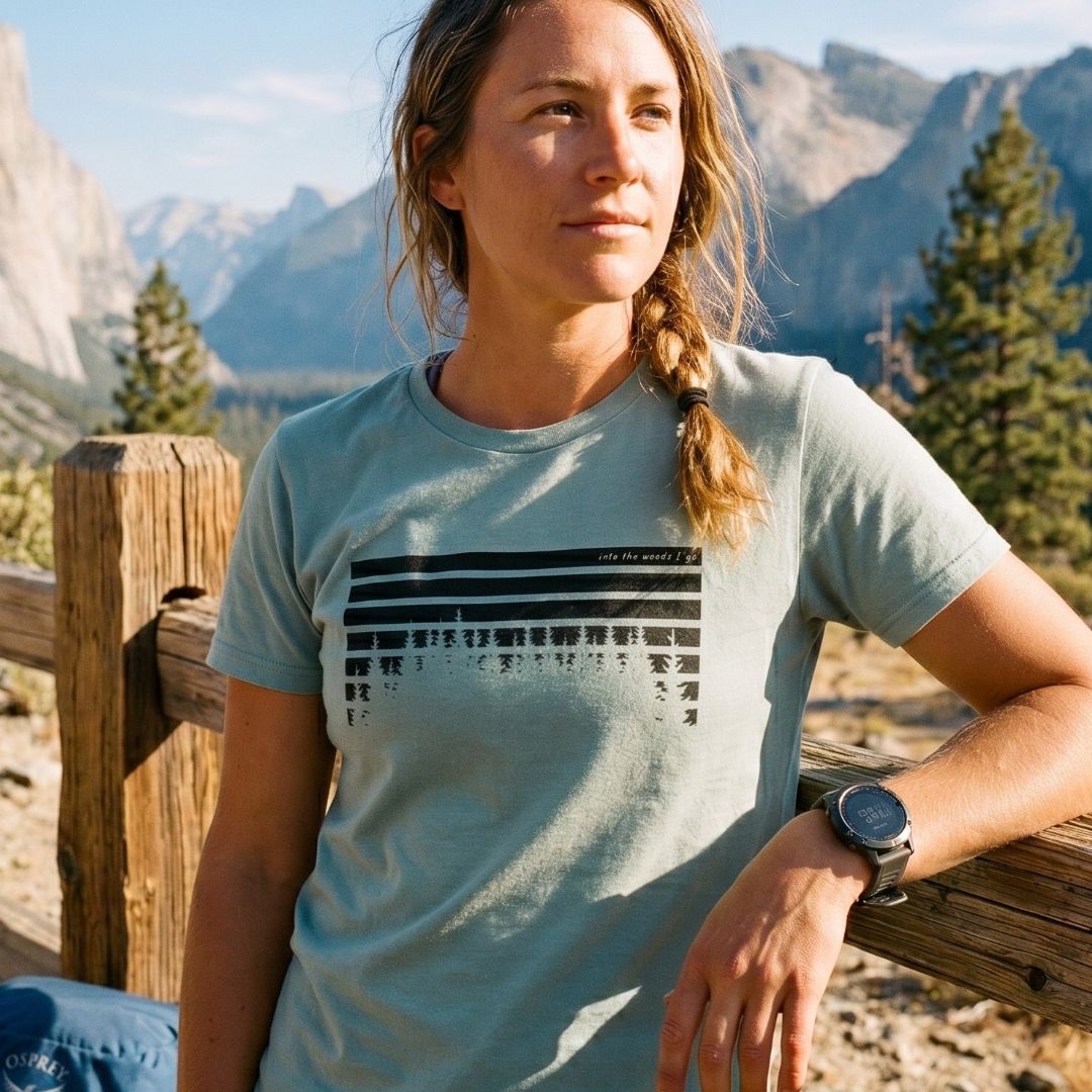Horizon Lines Over Tall Pines Tee