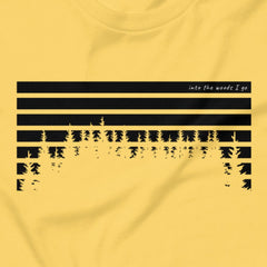 Horizon Pines - Sunset stripes, pine silhouettes.