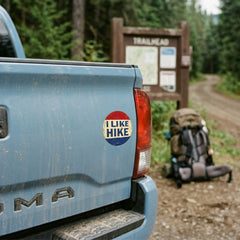 I Like Hike Sticker