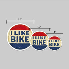 I Like Bike Sticker