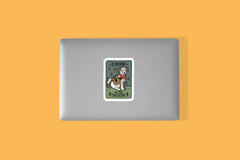 I Poop In The Woods - Sticker
