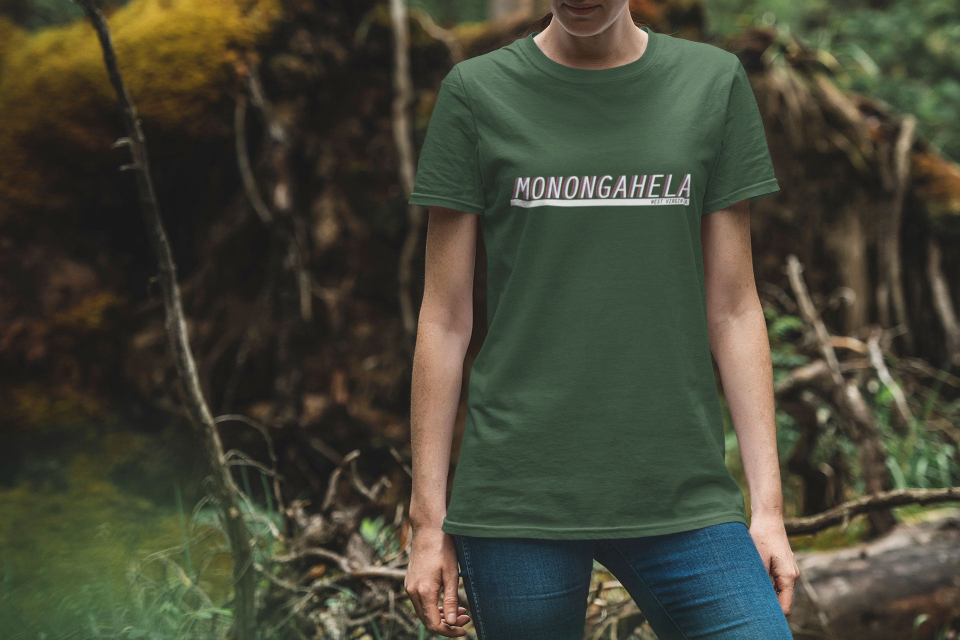 Monongahela - Serif - Unisex T-Shirt