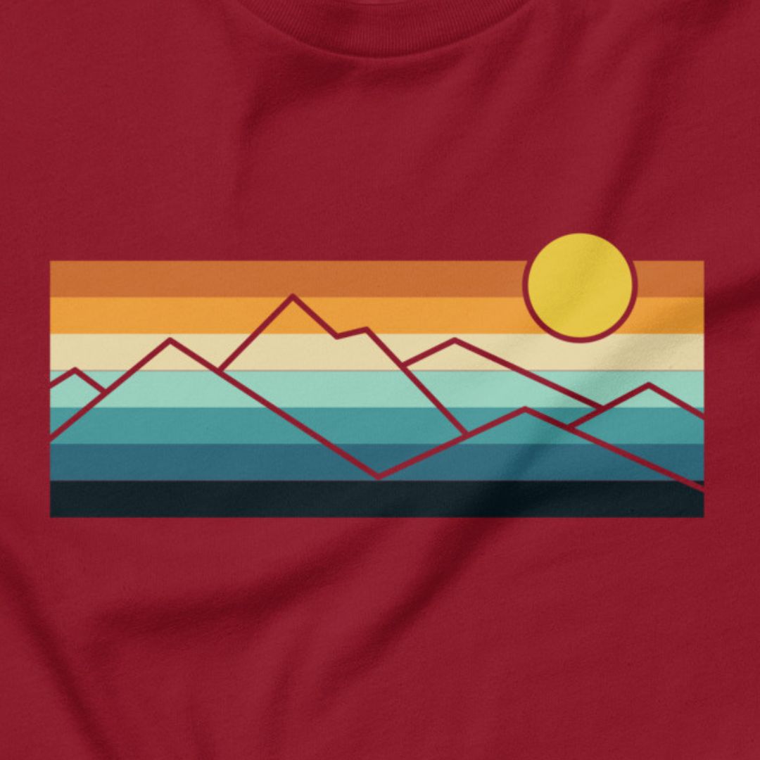 Mountain Majesty Rainbow - Climbs in vivid tones.