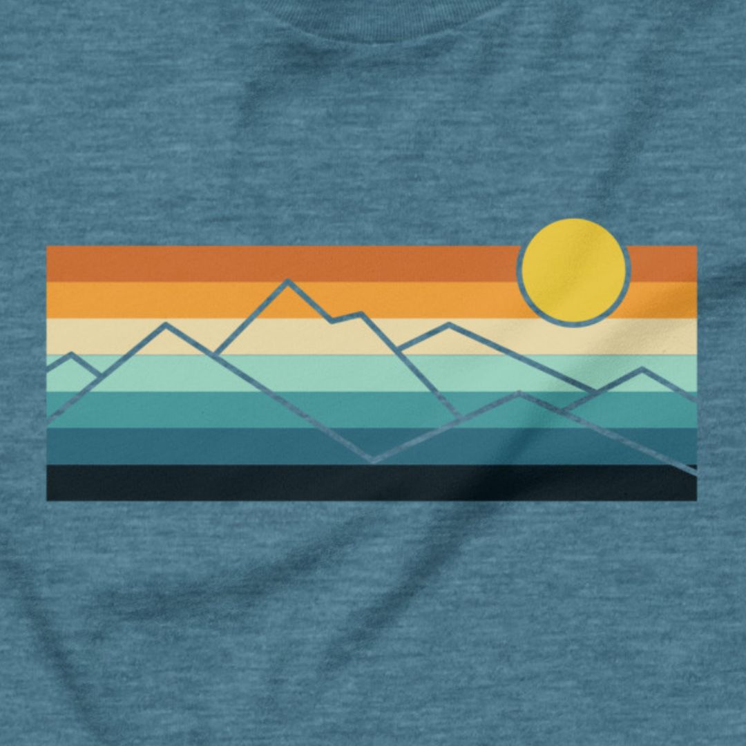 Mountain Majesty Rainbow - Climbs in vivid tones.